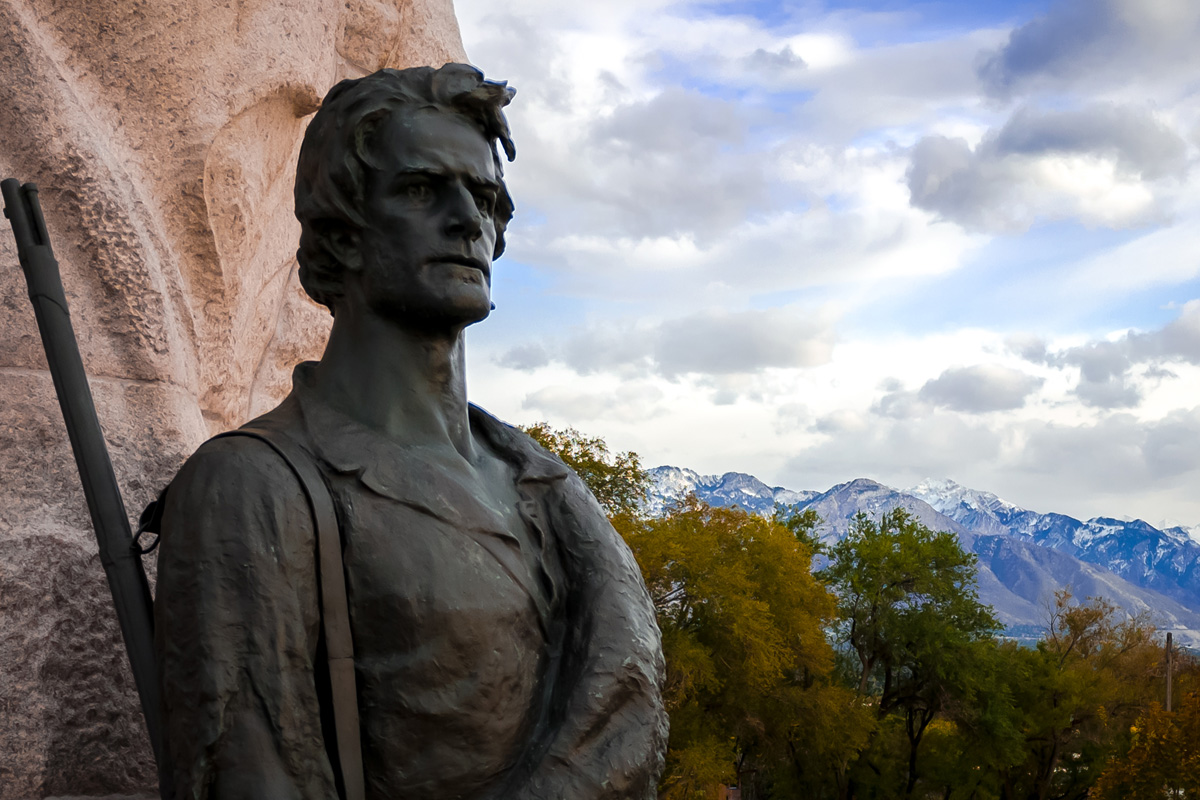 Picture of Utah Mormon Battalion Monument
